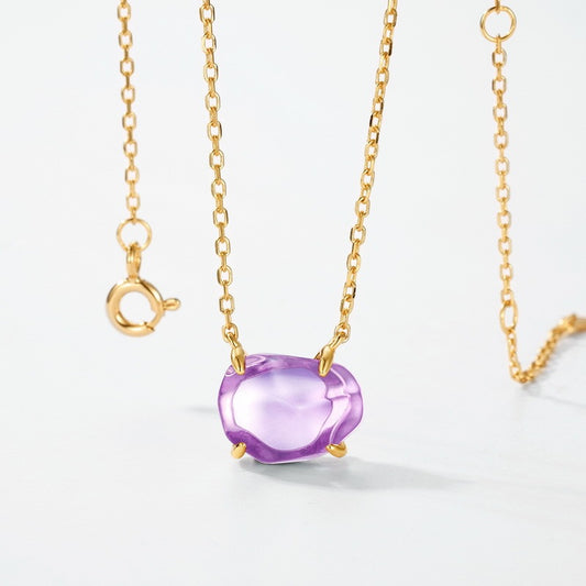 Women's Simple Crystal Vintage Geometric Necklace