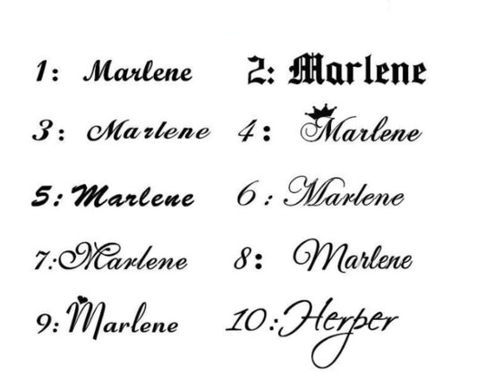 Creative Custom Letter English Name Necklace Stainless Steel  Choker Necklace