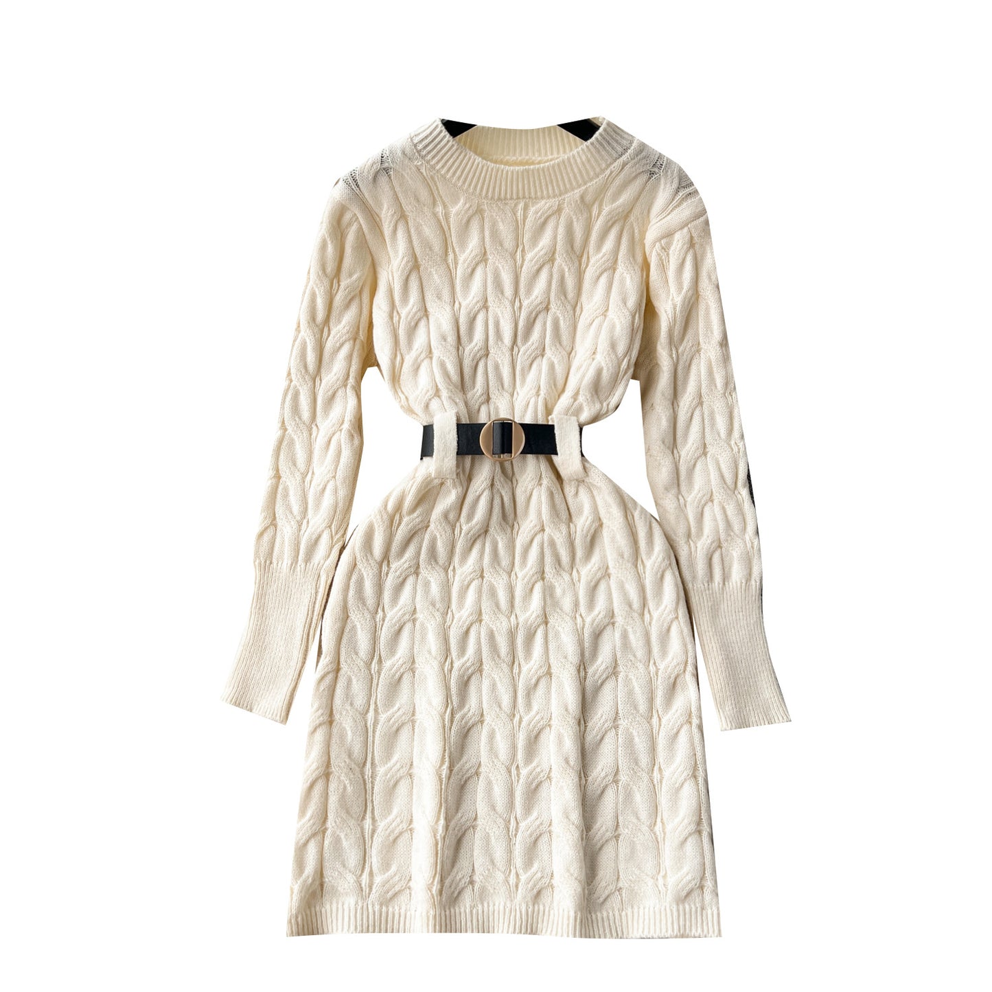 Women's High-grade Knitted Dress Autumn And Winter